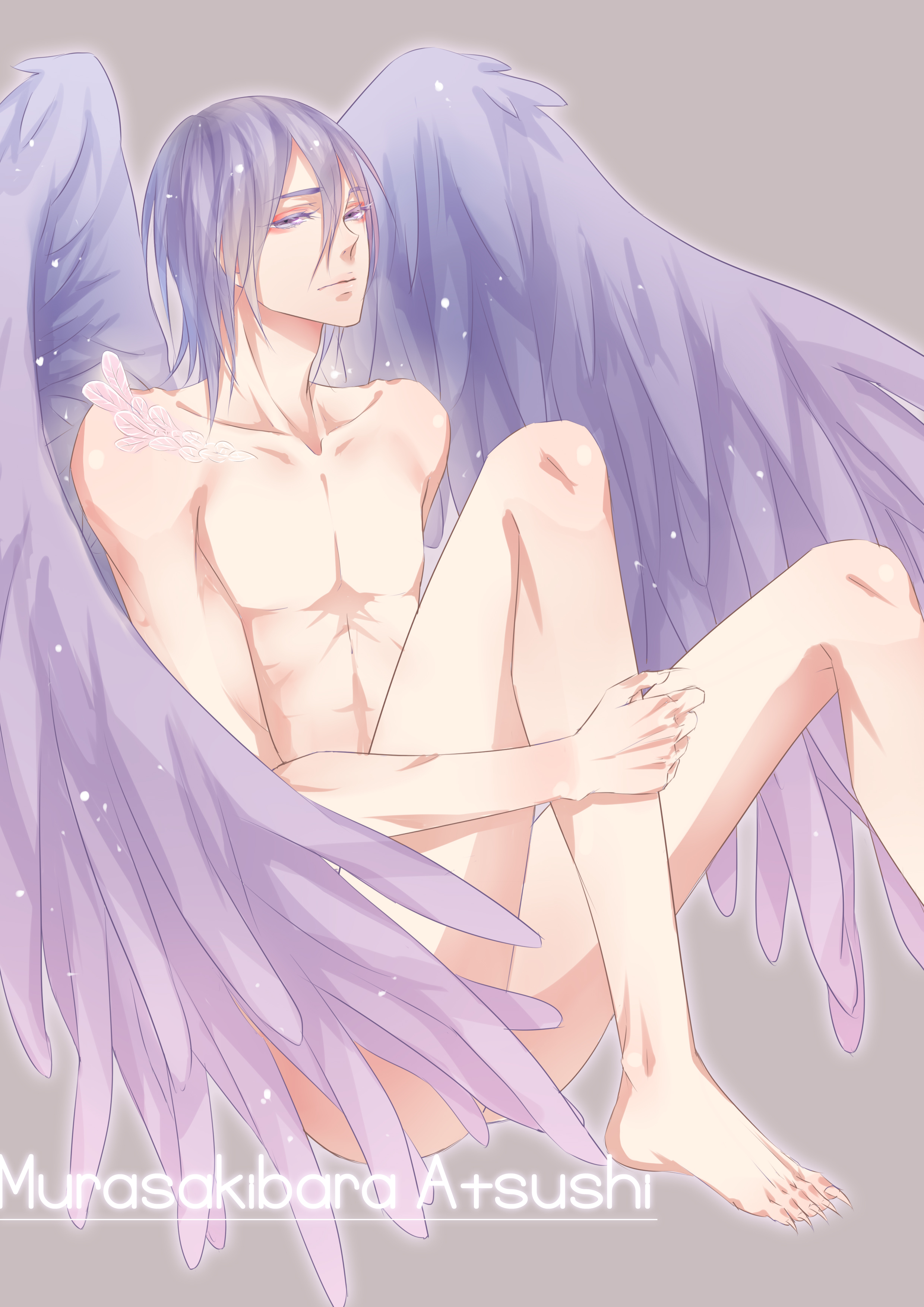 Azai Kuroko No Basket Murasakibara Atsushi Male Naked Wings